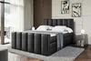 ALTDECOR Boxspringbett mit Fußteil, 2 Matratzen und Topper Produktbild-Vorschau 4