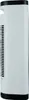 A side view of a white and black tower fan. Produktbild-Vorschau