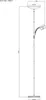 Globo Lighting Deckenfluter Metall schwarz matt, LED Produktbild-Vorschau 7