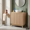 Mobile sottolavabo scandinavo a 2 ante effetto legno, Anteprima dell’immagine prodotto 7