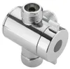 1/2 Zoll 3-Wege T-Adapter Bad Dusche Kopf Arm montiert Produktbild-Vorschau 4