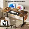 COSTWAY Elektrischer höhenverstellbarer Schreibtisch, 140 x Produktbild-Vorschau 7