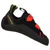 Kletterschuh Tarantula von La Sportiva in Schwarz mit roten Akzenten und Klettverschluss. Produktbild-Vorschau