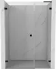 Mexen Lunar-B L Schwingtür linke 125 cm, transparent, Produktbild-Vorschau 1