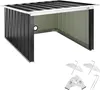 GARDEBRUK® Mähroboter Garage Metall Wetterbeständig Produktbild-Vorschau 1