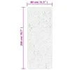 Teppich HUARTE Kurzflor Weich und Waschbar Waldgrün 80x200 Produktbild-Vorschau 10