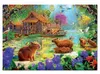 Rompecabezas Educa Capybara Dorf, 500 piezas, multicolor. Vista previa de la imagen del producto 1