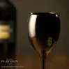 PLATINUX Schwarze & Weiße Weingläser aus Glas Wasserglas Produktbild-Vorschau 8