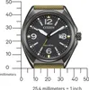 Orologio Eco-Drive di Citizen, cinturino in tessuto verde, Anteprima dell’immagine prodotto 3