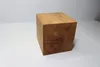 Mini scaffale a cubo in rovere massiccio 15x15x15cm, Anteprima dell’immagine prodotto 4