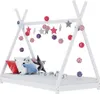 vidaXL Kinder-Bettgestell Weiß Massivholz Kiefer 70 x 140 Produktbild-Vorschau 7
