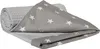 Babydecke für babys Baumwolle, 75x100, Weiße Sterne mit Produktbild-Vorschau 1