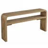 Table console de 160 cm, table d'entrée étroite avec 2 Voir les images du produit 7