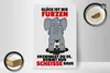Holzschild Spruch 20x30cm Glück ist wie furzen Elefant Produktbild-Vorschau 2