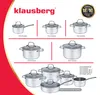 9-Teiliges Topfset Klausberg Kb-7215 Stahl 18/10 Produktbild-Vorschau 10