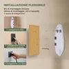 S'AFIELINA Specchio Bagno LED 48 × 72 cm, Asimmetrico, Anteprima dell’immagine prodotto 10