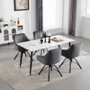 A dining room scene with a table and chairs. Produktbild-Vorschau