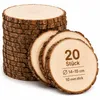 20 Stück Runde Holzscheiben ohne Löcher, 14-15cm Kiefer, Produktbild-Vorschau 9