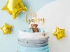 Topper pour gâteau Oh Baby / Naissance 25cm or Voir les images du produit 1