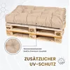 TexDeko Garden halbes Palettenkissen 60x80x18cm gesteppt Produktbild-Vorschau 4
