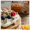 Kandylas Bio Halva mit Honig 400 g mit Pfannkuchen und Beeren Produktbild-Vorschau