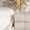 EUROFIRANY | Badhanddoek - Handdoek - 50 x 90 cm - crème - Productafbeelding-voorbeeld 2