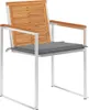 Gartenstühle 8 Stk. mit Kissen Massivholz Akazie Produktbild-Vorschau 2