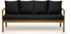 Coussins pour banc de jardin Noir| Assise 170x50x7 + Voir les images du produit 6