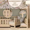 Crazy Pine Hausbett 120x200 cm – Kinderbett aus Naturholz – Produktbild-Vorschau 9