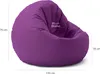 LUMALAND Sitzsack Drops (300 L) - In- & outdoor - Lila Produktbild-Vorschau 13