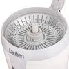 Close-up view of the inside of a white Lauben electric citrus juicer. Podgląd zdjęcia produktu