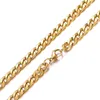 DonDon® Herren Halskette Panzerkette Edelstahl goldfarben Produktbild-Vorschau 5