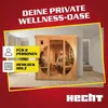 HECHT Infrarot Sauna Fantasy | 12 Heizstrahler | 3450 W | Produktbild-Vorschau 2