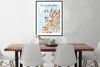 MuchoWow® MuchoWow® Gerahmtes Poster Karte - Europa - Produktbild-Vorschau 3