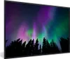 MuchoWow® MuchoWow® Gerahmtes Poster Nordlichter - Himmel - Produktbild-Vorschau 1