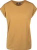 Urban Classics Kurzarm-T-Shirt für Frauen Slipout senf 5XL Produktbild-Vorschau 9