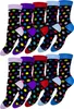 OCERA 10 Paar Damen Socken mit buntem Pünktchen-Muster - Produktbild-Vorschau 1