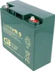 CSB-EVX12200 12 Volt AGM Bleiakku 20Ah, 181x76,2x167mm, Produktbild-Vorschau 1