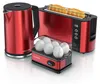 Arendo Frühstücks-Set Edelstahl, Wasserkocher mit Produktbild-Vorschau 1