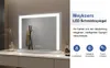 Heilmetz Hollywood Kosmetikspiegel mit Beleuchtung 60x52 Produktbild-Vorschau 6