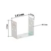 Aqbau 6er Set U-Pfostenträger zum Aufschrauben 160 mm Produktbild-Vorschau 12