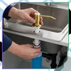 Dozownik do płynów Gold, 350 ml, dozownik do mydła ze stali Podgląd zdjęcia produktu 6