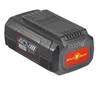 A black battery pack with red and yellow branding. Anteprima dell’immagine prodotto