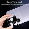 CLM-Tech 4er Set Schutzfolie kompatibel mit Xiaomi Redmi Produktbild-Vorschau 12