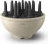 A close-up studio shot of a hair diffuser attachment for a hairdryer. Produktbild-Vorschau