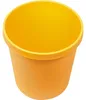 helit H6105818 Corbeille à papier 18 litres PE ronde jaune Voir les images du produit 3