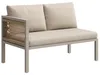 Gartenlounge-Set 5-teilig Ecksofa mit Tisch & Hocker, 150kg Produktbild-Vorschau 7