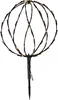 A decorative sphere light on a stake, designed for outdoor use. Produktbild-Vorschau