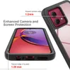Moto G84 Pouzdro, Hybrid Průhledné Zadní Kryt, Robustní TPU Náhled obrázku produktu 4