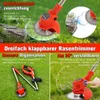 OUTIGO Akku-Rasentrimmer mit 2x1.5Ah Akkus 21V,4 Produktbild-Vorschau 5
